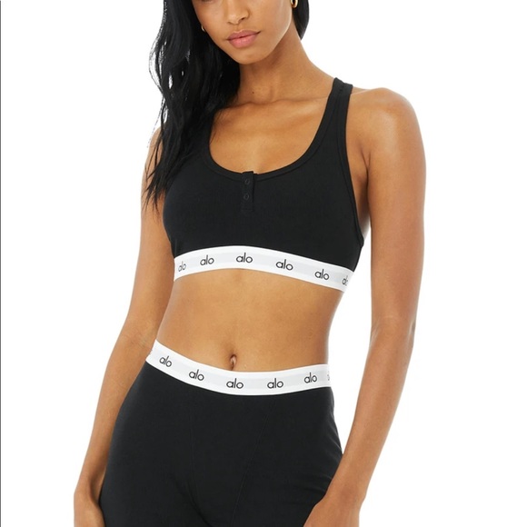 ALO Yoga Other - NWT Alo Icon Ribbed Henley Bra